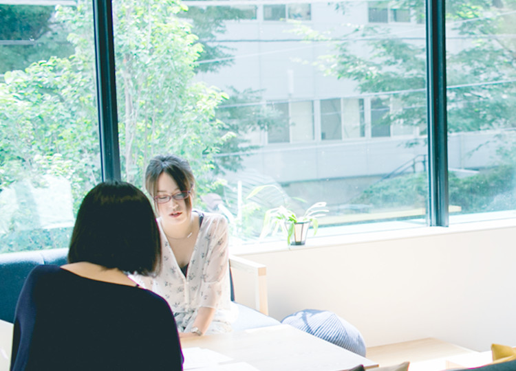 RCUの社内の打ち合わせの様子
